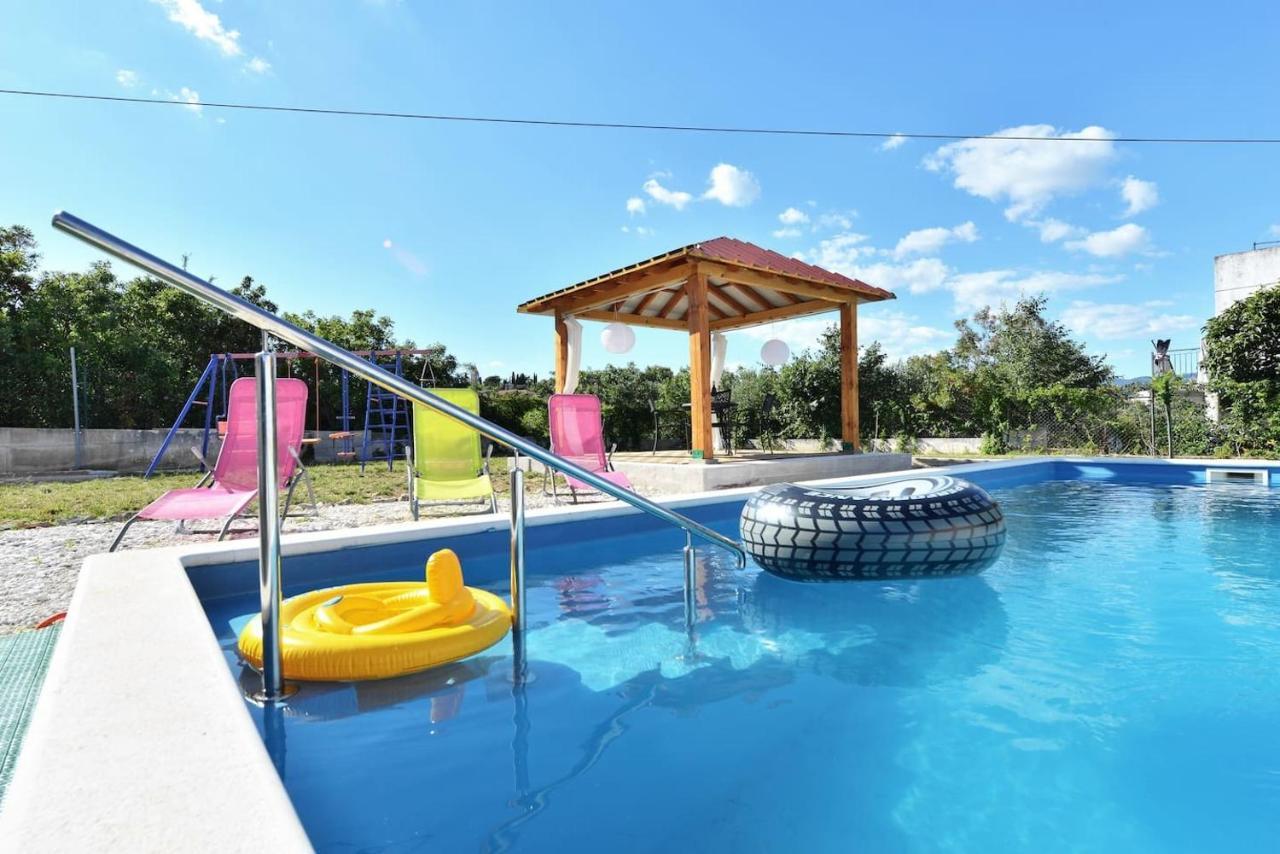 Holiday Home Nino With Amazing Swimming Pool Slatine Buitenkant foto